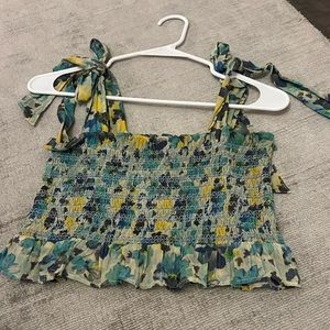 Loveshackfancy Nora top worn twice size xs